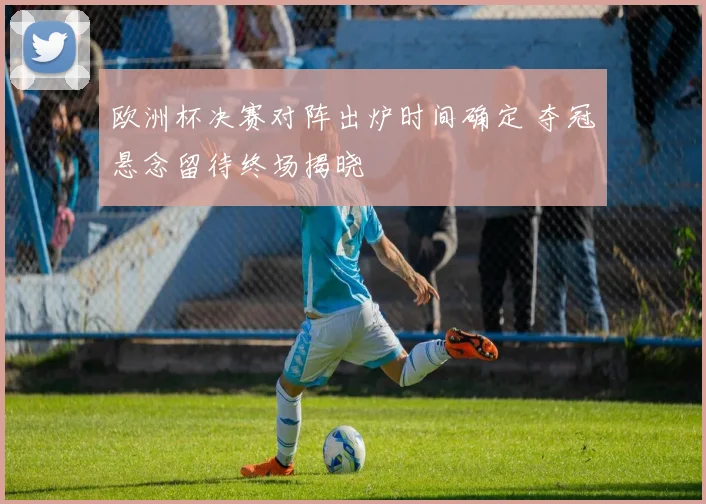 欧洲杯决赛对阵出炉时间确定 夺冠悬念留待终场揭晓